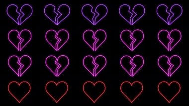 Parlak Neon Kalpler 
