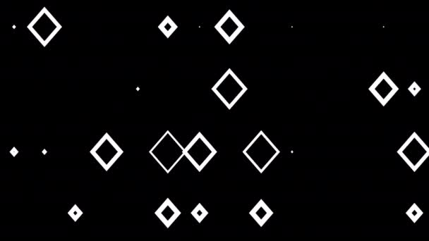 화이트 pulsating rhombuses — 비디오