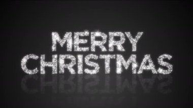 Göz alıcı Monocrhomatic mutlu Noeller oturum ile arka plan mat döngü