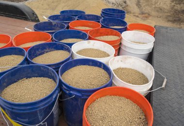 renkli kova ile ayrıştırılmış Granit Koleksiyonu 