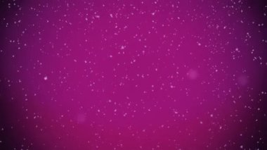 Canlı kırmızı kar düşen arka plan döngü / bir döngü kar olur arka plan.