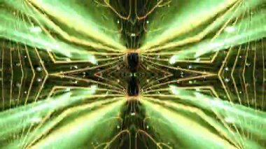Renkli sürekli değişen çizgi animasyon arka plan döngü / A 30 ikinci arka planını psychedelic Tantrik çizgi desenleri.