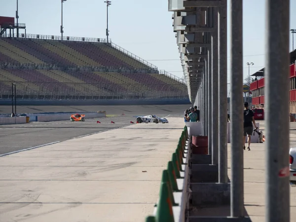 Mazda Roterende Aangedreven Race Auto Terug Van Racebaan Auto Club — Stockfoto