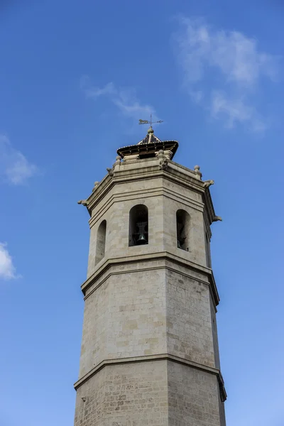 Tower in center of Spanish city Castellon — Stock Photo, Image