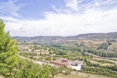 alanları ile nehir tajo boyunca görüntüleyin. İspanya