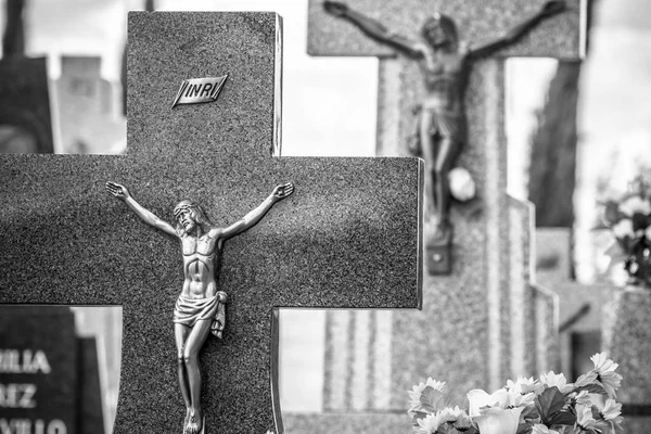 Cemetery details in Spain — Stock Photo, Image