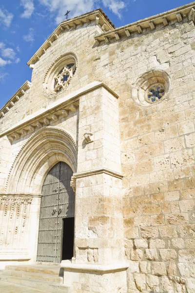 Kerk van San Felipe, Brihuega, Spanje — Stockfoto