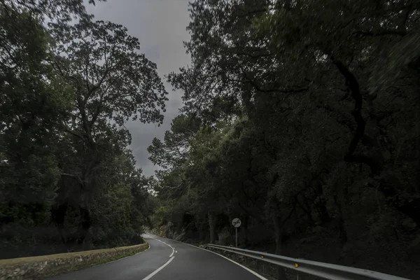 Motorwayen av ön Mallorca — Stockfoto