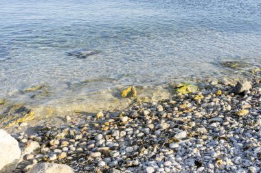 güzel Akdeniz sahil