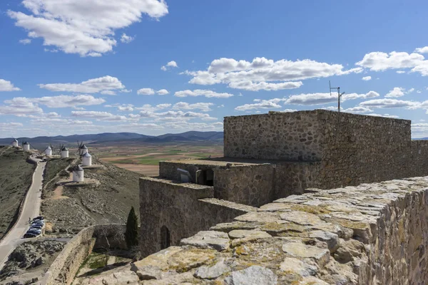 Cidade antiga de Consuegra — Fotografia de Stock