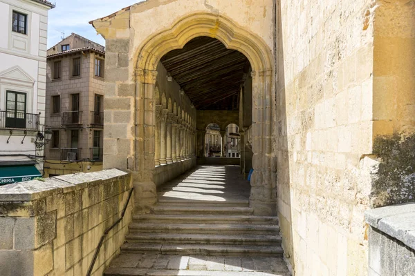 Architektur der Stadt Segovia — Stockfoto