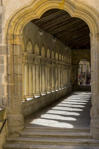 Segovia şehir mimarisi — Stok fotoğraf