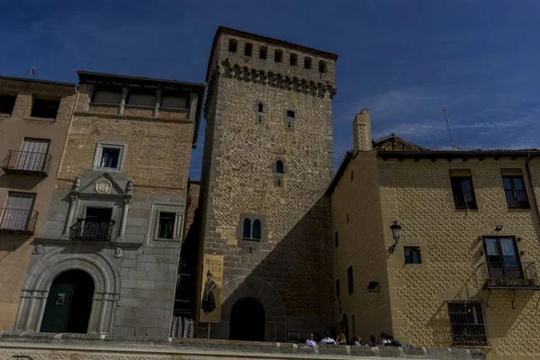 Architecture of City of Segovia — Stock Photo, Image