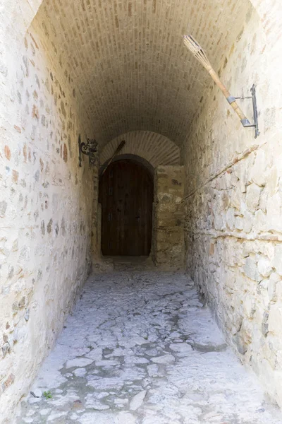 Entrance of the medieval castle — Stock Photo, Image