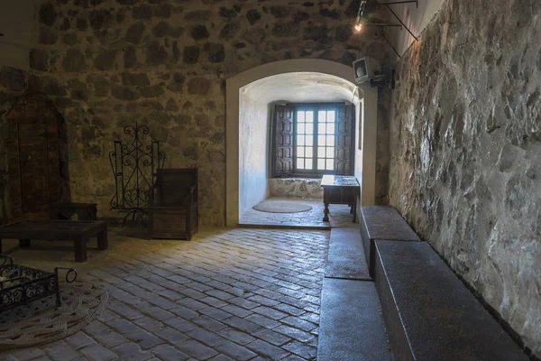 Chambre dans château médiéval — Photo