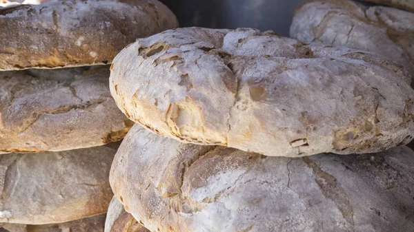 빵 빵의 테이블 — 스톡 사진