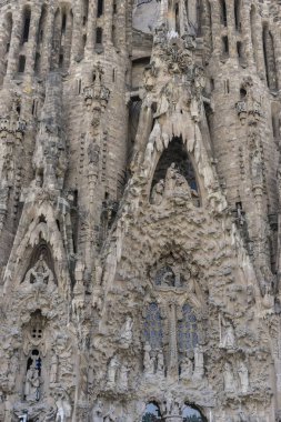 Tapınak Sagrada Familia yapım aşamasında