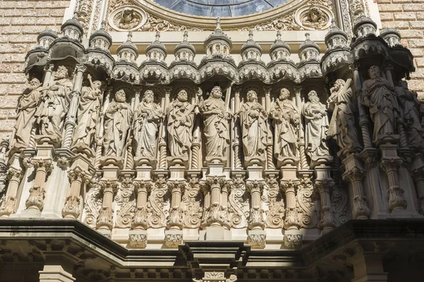 Montserrat Manastırı, katedral — Stok fotoğraf