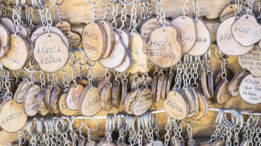 insanların isimlerini ile anahtarlıklar