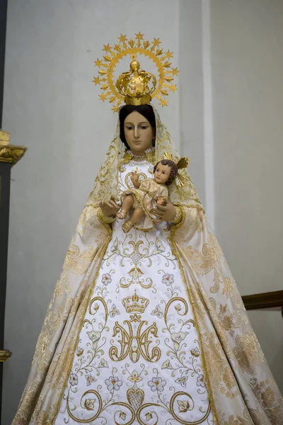 Szűz Mária. Nagyhét Spanyolországban — Stock Fotó
