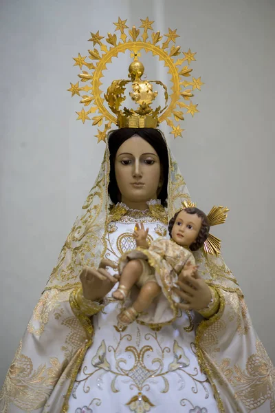 Vierge Marie. Semaine Sainte en Espagne — Photo