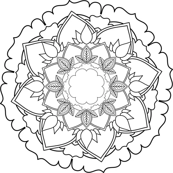 Mandalas dibujo fondo de pantalla — Foto de Stock