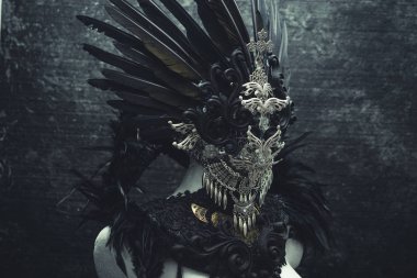 karanlık Gotik elbise 