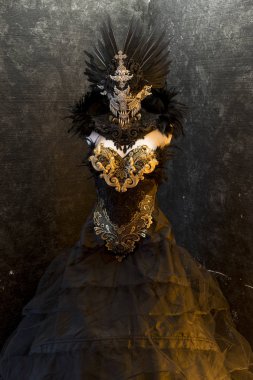 karanlık Gotik elbise 