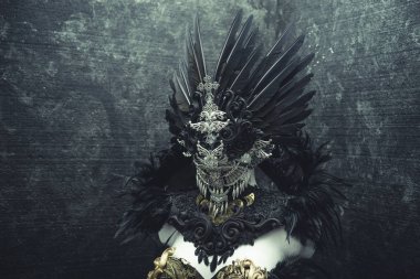 karanlık Gotik elbise 