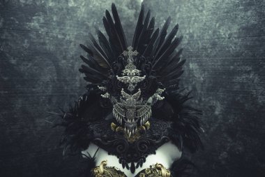 karanlık Gotik elbise 