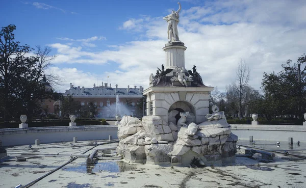 historical monument in the garden  of Aranjuez, located in Spain.