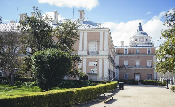 Palazzo Storico Nel Giardino Aranjuez Situato Spagna — Foto Stock