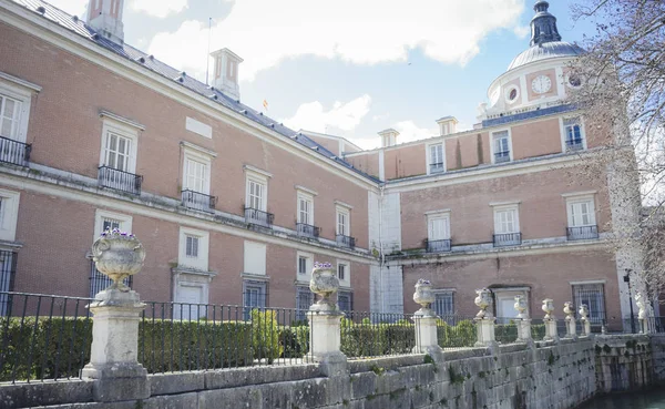 Palazzo Storico Nel Giardino Aranjuez Situato Spagna — Foto Stock