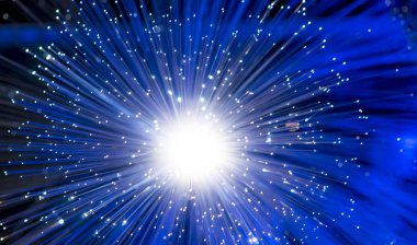 Fiber optik, fiber konu ultra hızlı internet iletişim, bilgi yüksek hızda hareket ince ışık konu için