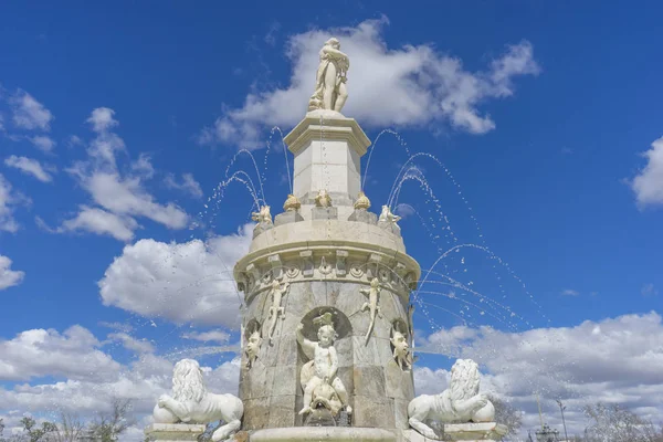 Fontein Van Mariblanca Aranjuez Dichtbij Het Paleis Madrid Spanje — Stockfoto