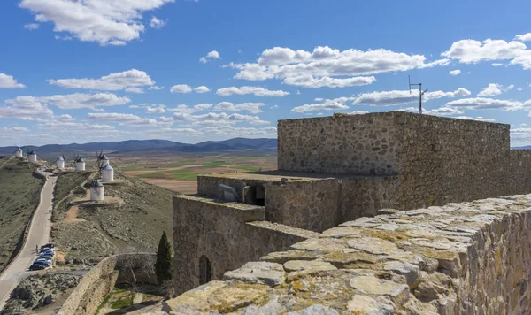 Sommarturism Staden Consuegra Provinsen Toledo Spanien — Stockfoto