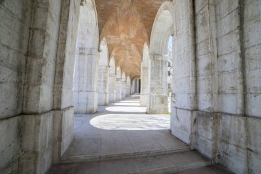 Eski kemerler, mimari. Görme palace, Aranjuez (bir müze günümüzde), 18. yüzyıl, royal residence İspanya Anıtı.