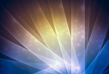 Soyutlama koyu renkli arka plan kartı ve diğer Tasarım sanat eserleri. Turuncu arka plan fraktal dalgalar ile