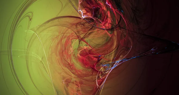 Wellen Abstrakter Hintergrund Illustration Mit Schönen Farben Und Kreativem Design — Stockfoto