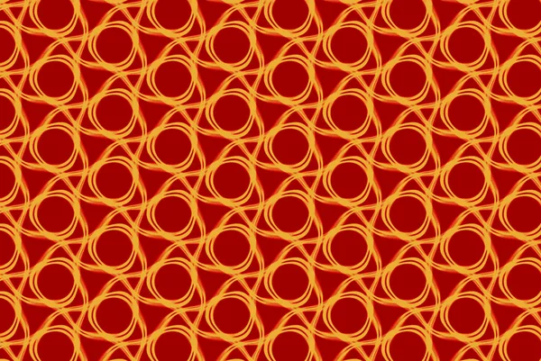 Бесшовный Абстрактный Геометрический Оранжевый Фон Дизайна Абстрактный Огонь Фон Гладкими — стоковое фото