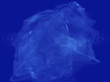 fraktal şekiller elektrik mavi renkte, reklam için modern ve fütüristik tasarımı ile yapılan tasarım arka plan