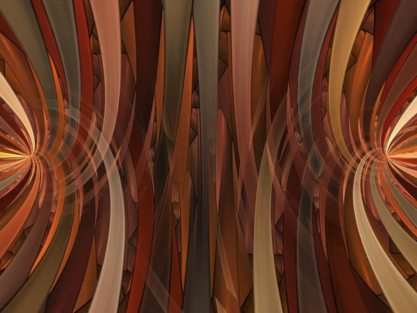 Абстрактный Фон Состоящий Фрактальных Форм Цветов Интенсивный Цвет Дизайн Плакатов — стоковое фото