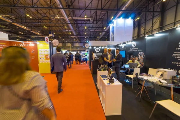 Мадрид Испания Апреля 2018 Omexpo 2018 Digital Marketing Fair Held — стоковое фото