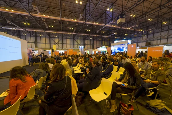 Madrid Spanje April 2018 Omexpo 2018 Digitale Marketing Fair Gehouden — Stockfoto