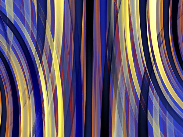Abstracte Achtergrond Samengesteld Van Fractale Vormen Kleuren Intense Kleur Ontwerp — Stockfoto