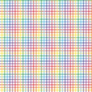  Gökkuşağı renkleri ile Seamless Modeli.