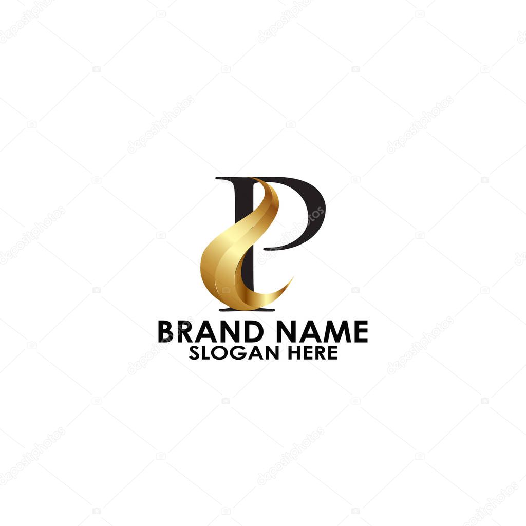 Logo letter custome ps vector design