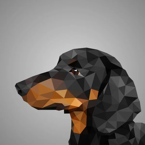 Düşük Poli köpek