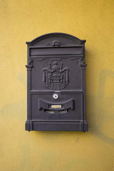 Antique Letter Box on the wall mailbox