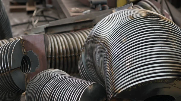 Industrial parts at a factory — Stock Photo, Image